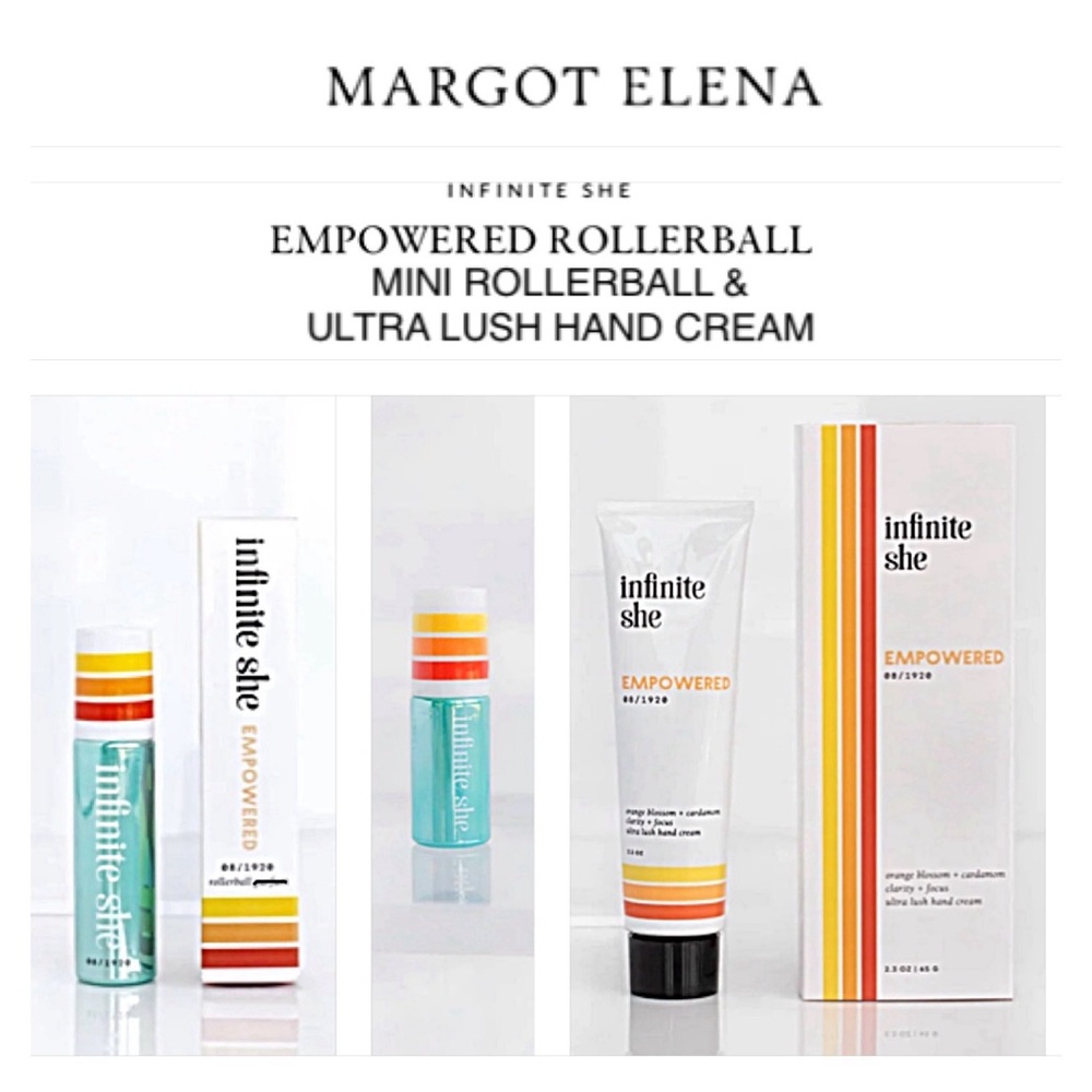 INFINITE SHE EMPOWERED SOLD OUT - Rollerball & Mini plus Hand Cream Margot Elena